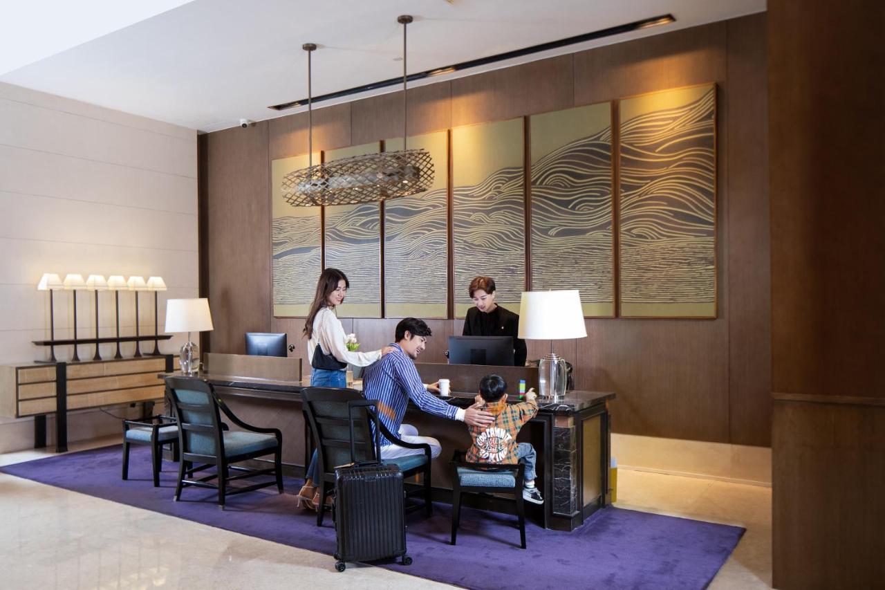 Pan Pacific Serviced Suites Ningbo Exterior foto